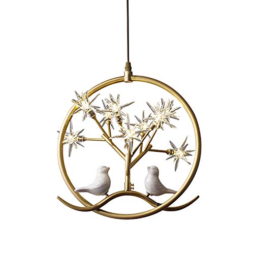 Plafonnier suspension moderne LiChA lustre ajustable 9 lumières en laiton style farmhouse