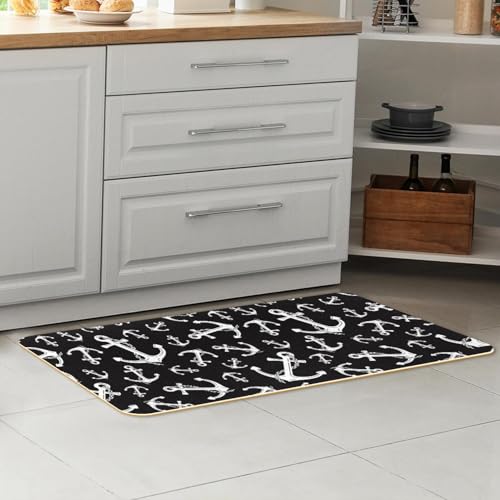 Alfombrillas de cocina con cadena de ancla náutica marítima 7