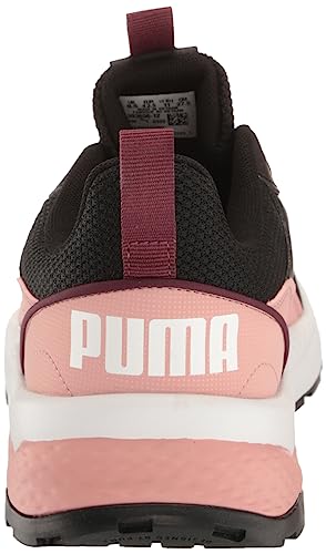 PUMA Womens Anzarun 2.0 Cross Trainer, Womens Black-Future Pink-Dark Jasper, 93