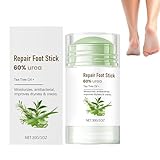 Urea Fußcreme 60%,Fusscreme Stick-Hydrating Fusscreme für Sehr Trockene Füße und Hände,...