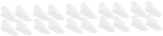 DOITOOL Baby Proof Closets Locks 20 pcs Bar Glass Drilling More Window Clo Needed Pets Plastic Stopper Door Tools for Security Child Proof Safety Locks