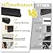 HomeProtect Door Draft Stopper 36 Inch Under Door Draft Blocker Door Sweep for Bottom of Door Reduce Cold Air, Soundproof, Light, Odor, Weather Stripping Door Seal Strip Fit for Interior/Exterior