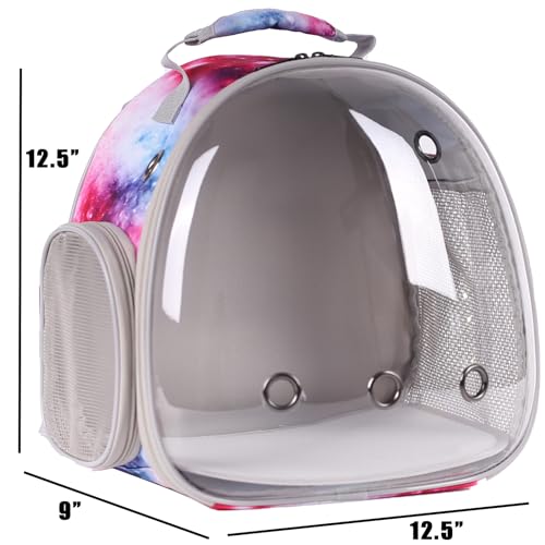 image for Pimoka Bunny Carrier Backpack with Space Capsule Clear Bubble Window -