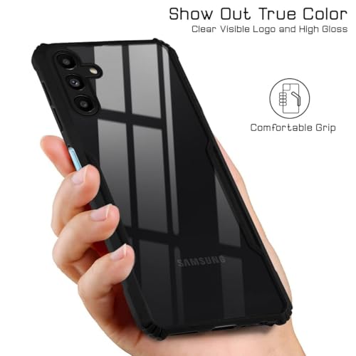 Image of Jkobi Back Case Cover for Samsung Galaxy A13 5G (Shockproof with Polycarbonate Clear Panel)