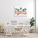 Stupell Industries Florida Flamingo Pool with Green Tropical Palms Canvas Wall Art