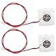 Bediffer 25 x 25 mm , 2 St¨¹ck Mini K¨¹hll¨¹fter , Reparatur Ersatz (12 V)