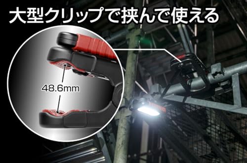 GENTOS(ジェントス) LED ワークライト USB充電式 【明るさ 1000 ルーメン/実用点灯 5 時間】 専用充電池(内蔵) 使用 ガンツ シリーズ GZ-401