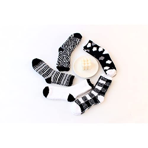 Jileiy Thermal Socks For Womens Coral Fleece Socks Stripe Socks Colorful Lightweight Athletic Socks Casual Mens Low Cut Sock #TOP3