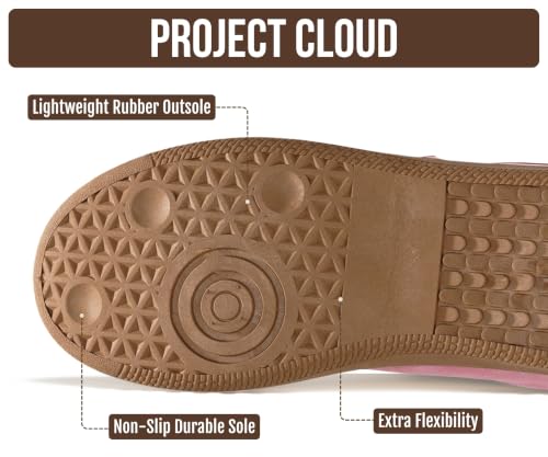Image of Project Cloud Non-Slip Fashion Sneakers for Women, Lace-Up Shoes