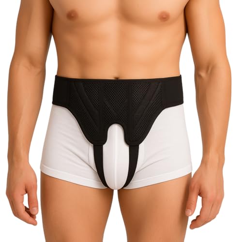 Faja para Hernia Inguinal Slim Negra Talla L miniatura 1