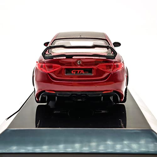 Hnw Bburago 1:43 Alfa Romeo Gtam No. 87 Racing Model Car Alloy Car Toy Diecast Toy Collection Gift (Alfa Romeo Gtam Red) #TOP6