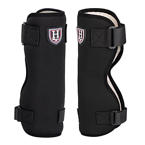 Best Boots for Mucking Horse Stalls: Your Ultimate Guide 13 Harrison Howard Horse Stall Sore Boots, Leg Protection for Fetlock & Pastern, Fleece Lined Boots for Wound Care, Pair