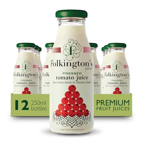 Folkington's Tomato Juice 12 Pack 250ml