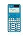 Casio FX-85SP CW - Calculadora Científica, Recomendada para el Curriculum Español y Portugués, 5 Idiomas, más de 300 Funciones, Solar, Color Azul
