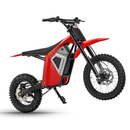 Anyland Rev Pro Electric Dirt Bike with Safety Wheelie-assistant Controller,