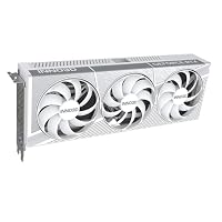 INNO3D NVIDIA GeForce RTX 5080 X3 OC White 16GB GDDR7 Gaming Graphics Card (Triple Fan, 2.5 Slot, White, Reflex 2 RTX AI DLSS4) – Ansicht 2