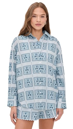 Playa Lucila Women's Shirt, Mint, M