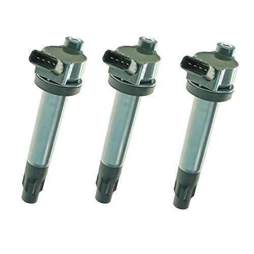 Ignition Coil Kit Set of 3 for 04-10 V6 3.3L ES330 RX330 Camry Solara Highlander