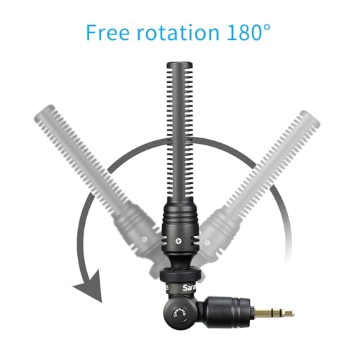 Image of Saramonic SmartMic5 Unidirectional Micro-Shotgun Microphone w / 3.5mm TRS Output for Cameras, Recorders & More