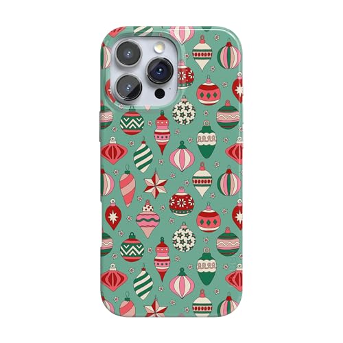 Casely iPhone 16 Pro Case | All Decked Out | Festive Ornaments | Compatible with MagSafe | Classic Ultra Slim Design
