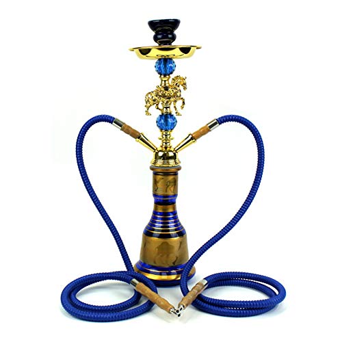 Rteanb Arabischer Hukahn-Doppel-Pipe-Hukahn-Tierhukah-Bar-Huka Für Einen Besseren Shisha-Hukahn Rauchergenuss, Geeignet… – Bild 7
