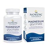 Nordic Naturals Vegetarian Magnesium Glycinate Capsules, Unflavored, 90 Count - 250mg Magnesium per Serving - Highly Bioavailable Support for Muscle & Cardiovascular Function - Non-GMO - 30 Servings