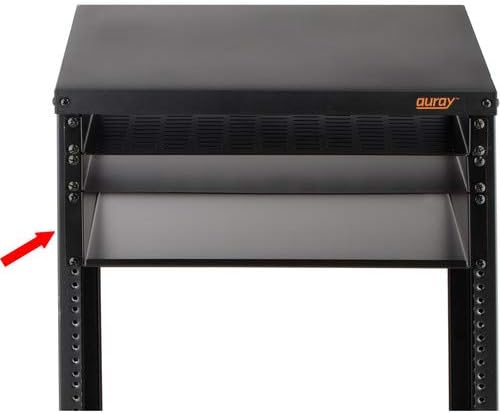 Amazon Com Auray Rs 2u Rack Shelf 2 Ru Musical Instruments