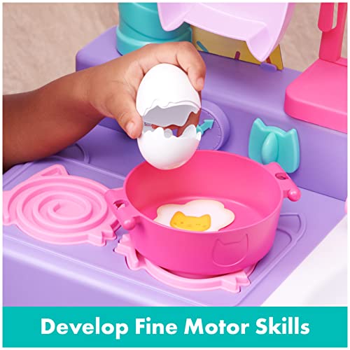 Gabby’s Dollhouse, Cakey Kitchen Set For Kids With Play Kitchen Accessories, Play Food, Sounds, Music And Kids Toys For Girls And Boys Ages 3 And Up #TOP5