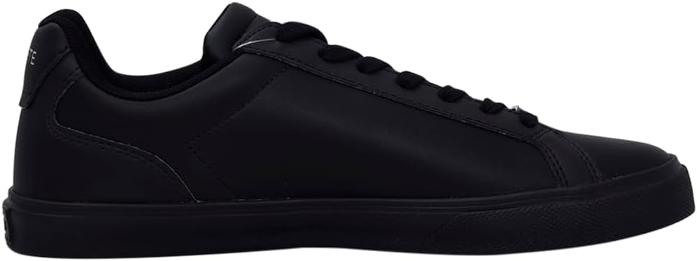 Lacoste Men's Lerond Sneaker, Black/Black, 8 - Image 5