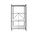 Origami Magnetic Shelf Liners For Wire Shelves & Wire Shelving | R5 Series Collapsible Foldable 4-Shelf Large Heavy Duty Storage Rack (4 Pack) | Clear