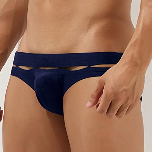 Ctreela Personalized Bikini Undies for Men Low Rise Sexy Cut Out Briefs Micro Bikinis Swim Briefs Hollow Out Underwear3