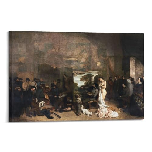 Poster Gustave Courbet pour mur vide - Sublimer un salon ou bureau avec l'art moderne 40x60