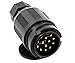 Produktbild 13-Pin Euro Fahrzeug-Plug Kunststoff für Trailer Caravan Auto Tow Umbau