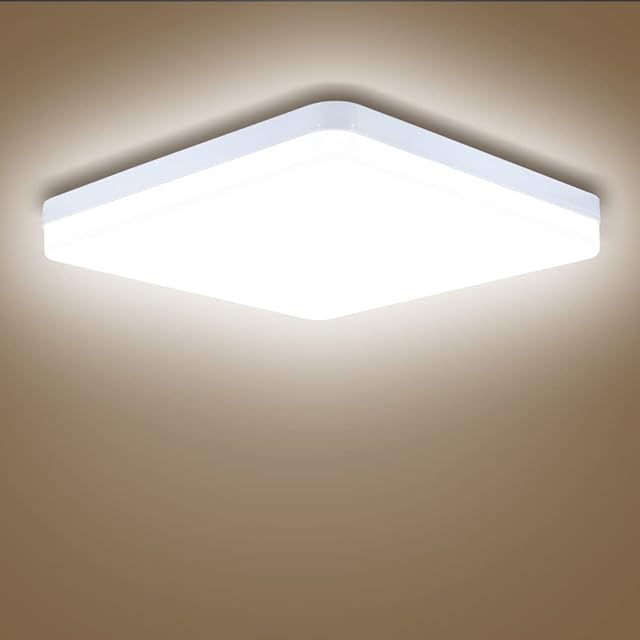 LED Ceiling Light, 36W 3240LM Ceiling Lights LED Panel Light Quick Installation Natural White 4000K Ceiling Lights for Bedroom Living Room Kitchen Hallway Balcony