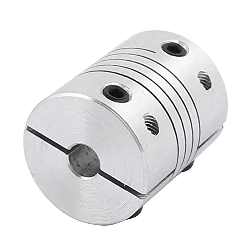 Ta-Vigor 5Mm To 8Mm Shaft Coupling D25Mm X L20Mm Flexible Coupling, Stepper Motor Coupler Aluminum Alloy Joint Connector For 3D Printer Cnc Machine Diy Encoder #TOP2
