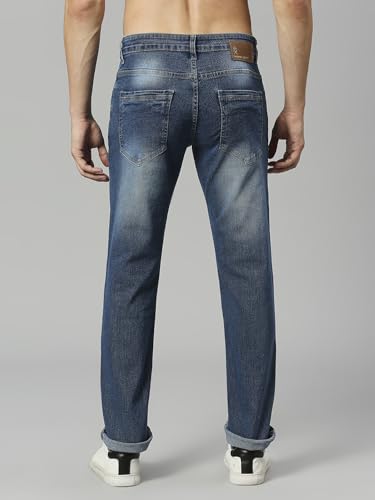 Image of Thomas Scott Men's Regular Fit Mid Rise Mid-Rise Stretchable Jeans