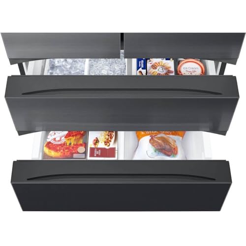 Samsung Rf31Cg7400Mt 30 Cu. Ft. Matte Black Steel 4-Door French-Door Smart Refrigerator thumb #3