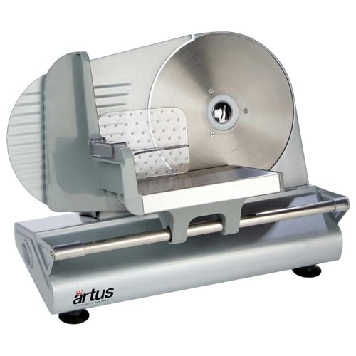 Artus Aufschnittmaschine Artus AF22 mit ausziehbarem Messer 220 mm elektrischer Motor 150W