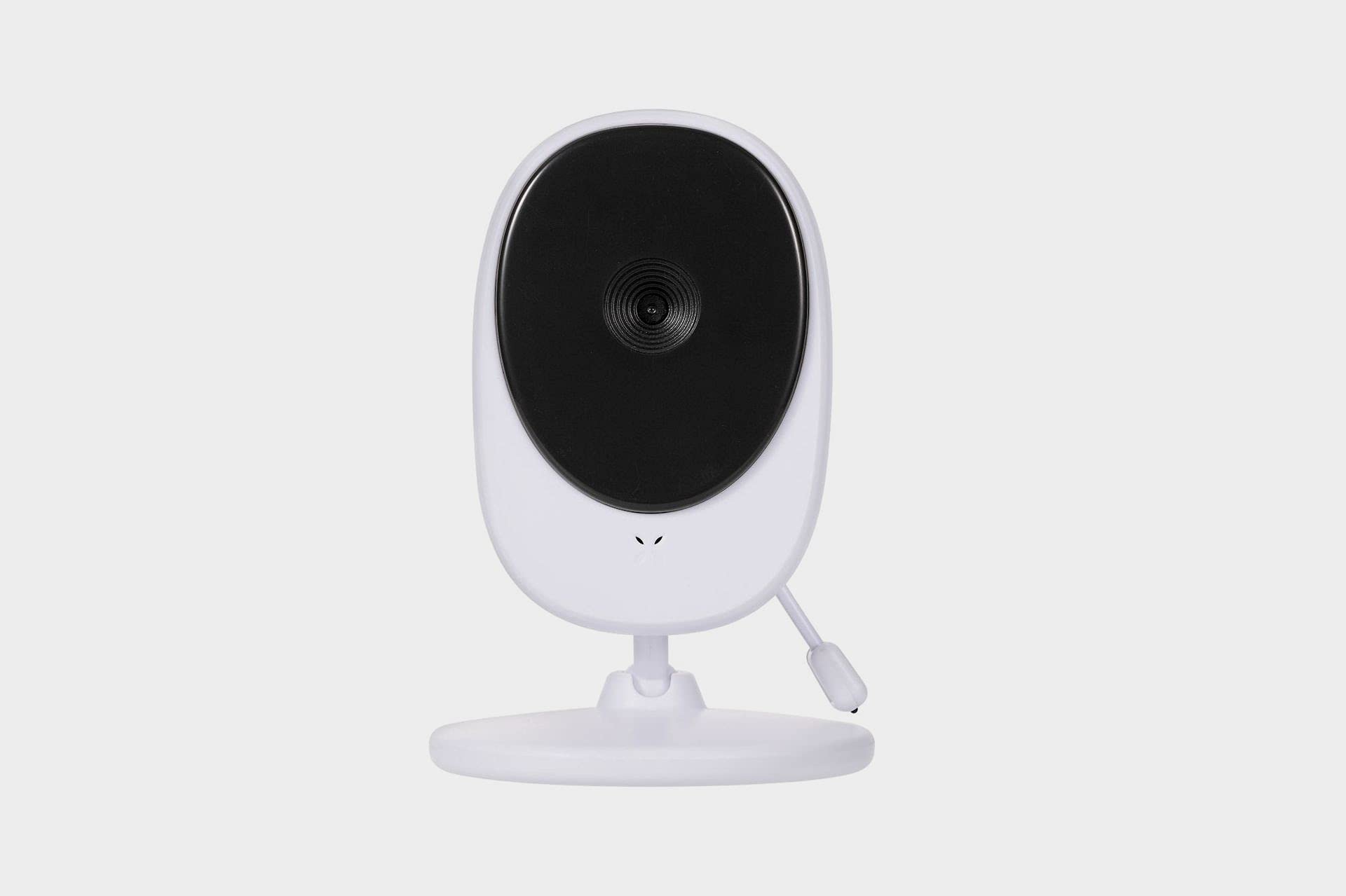 BM2 : Babyphone Caméra Moniteur bébé sans Fil, Ecran LCD 2.4 ", Portée Transmission 100 Mètres, Vision Nocturne, Microphone Haut-Parleur, Capteur Température, Veilleuse, Berceuse, Rechargeable