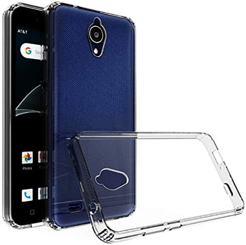 AT&T AXIA Case(QS5509A), Lightweight Soft Clear Slim Crystal Full Body Protection Phone Cases Cover for AT&T AXIA 2018 (Clear)