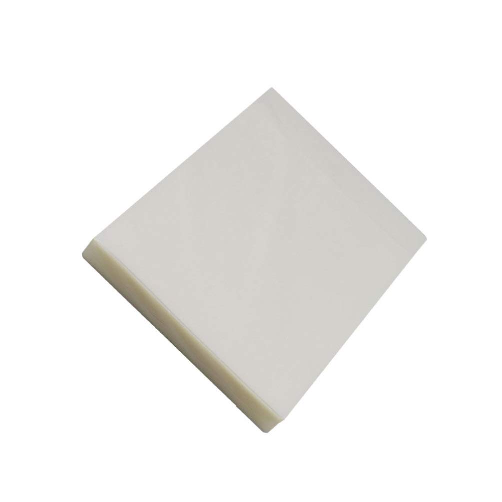 Pochettes de Plastification Thermique 100 Pièces Pet Blanches