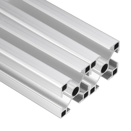sourcing map 2Pcs 150mm 3030 Aluminum Extrusion Profile