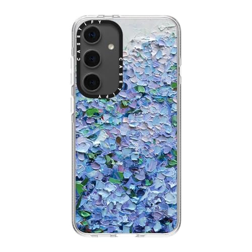 Coque antichoc Samsung Galaxy S24+ CASETiFY transparente florale