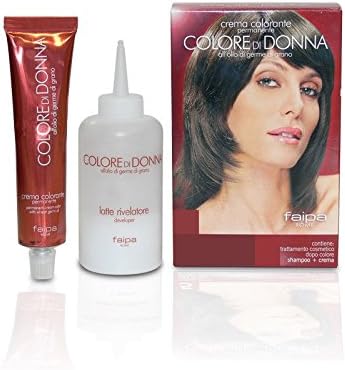 Faipa Color of Women Cream Dye 5.4 Light Brown Copper