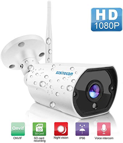 Szsinocam 1080P Cámara de vigilancia IP Camera Videovigilancia