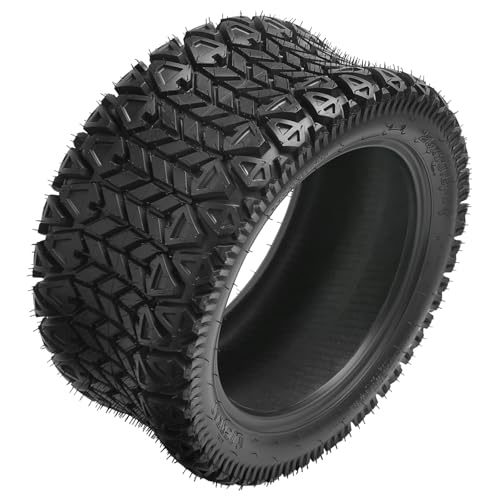 Fuerduo 23x10.5-14 Golf Cart Tires 23 * 10.5-14 Trailer Tire for Golf Cart Club Car ATV Utility Vehicles Lawn Mowers Four -Wheels Mini Trucks, Tubeless, Nylon, 4-Ply