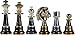 Bello Games Collezioni - Mancini Luxury Chess Set 24Kt Gold/Silver Plated from Italy