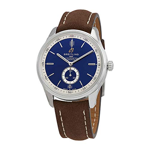 Breitling Premier Automatic Blue Dial Men's Watch A37340351C1X2