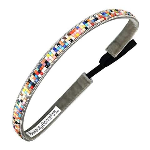 Sweaty Bands Bling It Glitzy Goddess Headband Cover