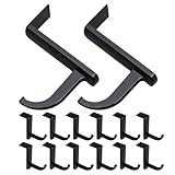 Désencombrez instantanément : le support pour casque audio à placer sous le bureau optimise l'organisation, transformant les bureaux encombrés en permettant de ranger jusqu'à 20 casques audio de manière ordonnée et rendant chaque espace de travail plus agréable et efficace. support pour écouteurs, fixation adhésive